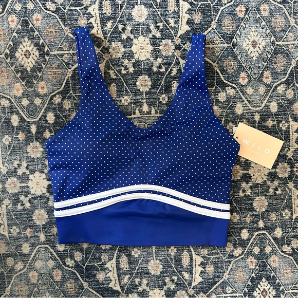 wilo the label Other - Wilo Polka Contour Bra (Color: Surf) - XS NEW!
